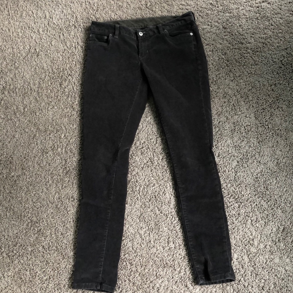 woman’s grey corduroy The North Face 10 pants